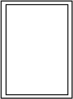 Dünner Rahmen