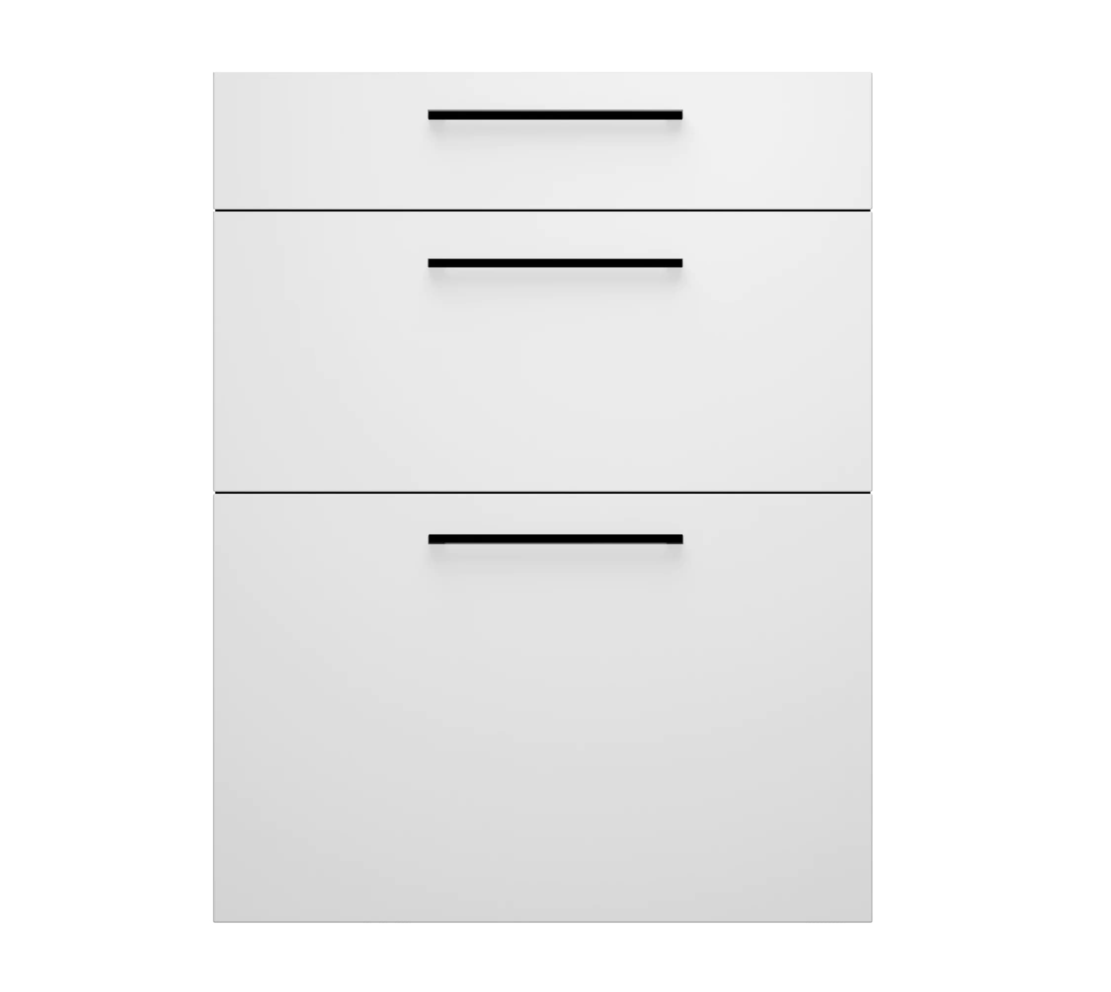3-fach Schubladenregal 60cm